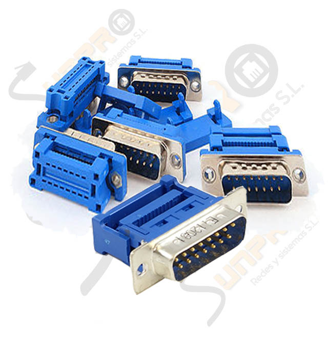 CONECTORES SUD D - CABLE PLANO